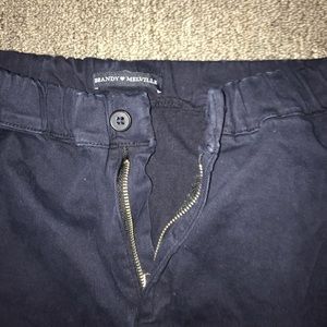 Brandy melville Tilden pants navy blue